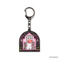Japan Mofusand Stained Glass Style Keychain - Pink - 1