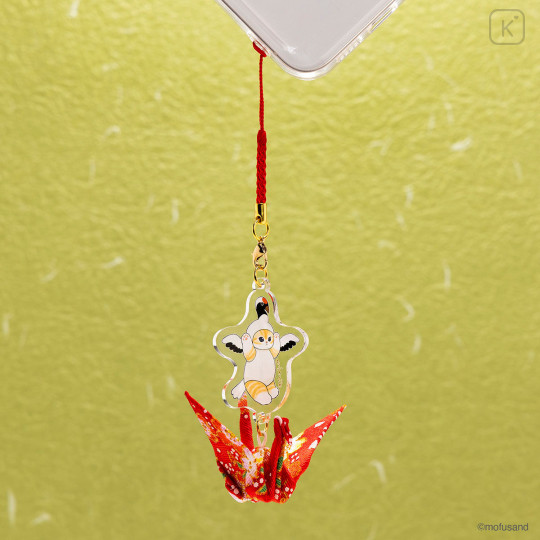 Japan Mofusand Crane Netsuke Strap - The Nippon - 2