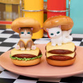 Japan Mofusand Secret Gpsbox Figure - Hamburger Meow Blind Box - 4