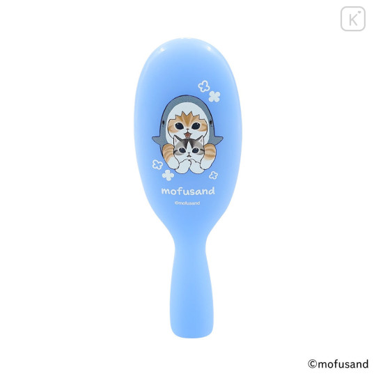 Japan Mofusand Hair Brush - Shark Cats Friendly Days - 1