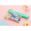 Japan Mofusand Clear Vinyl Pouch - Shark Cat - 3