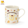 Japan Sanrio Ceramic Mug - Pompompurin : 30th Anniversary - 1