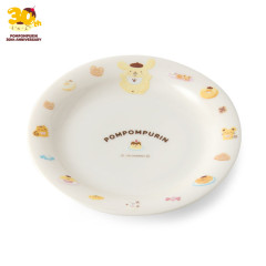 Japan Sanrio Porcelain Plate 15cm - Pompompurin : 30th Anniversary