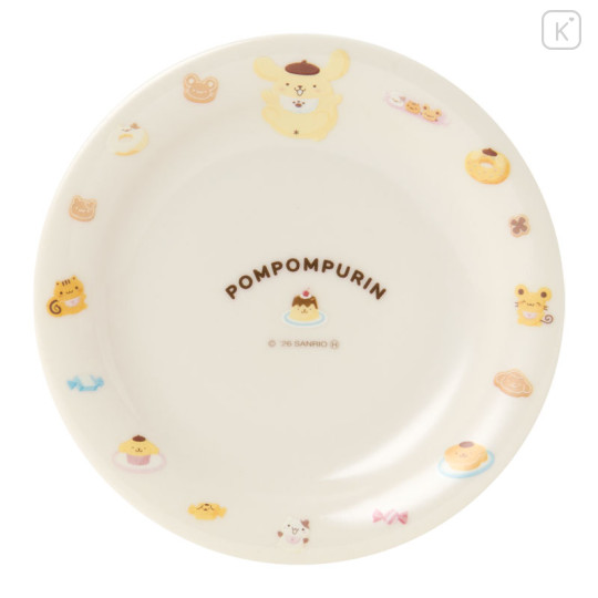 Japan Sanrio Porcelain Plate 15cm - Pompompurin : 30th Anniversary - 2