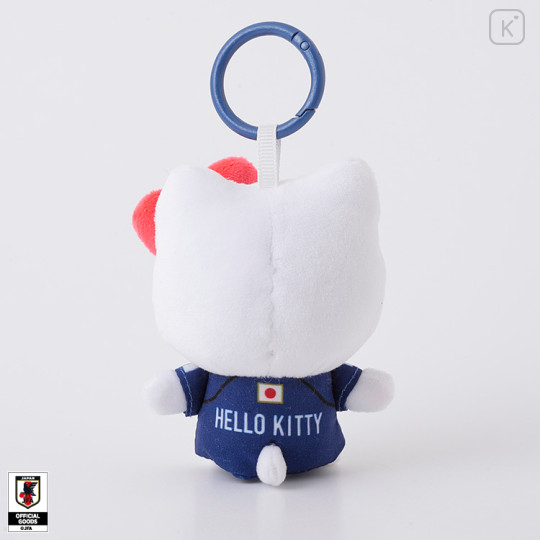 [Pre-order] Japan Sanrio Finger Mascot & Carabiner - Hello Kitty : Japan National Football Team Ver. 2026 - 2