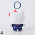 [Pre-order] Japan Sanrio Finger Mascot & Carabiner - Hello Kitty : Japan National Football Team Ver. 2026 - 2