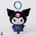 [Pre-order] Japan Sanrio Finger Mascot & Carabiner - Kuromi : Japan National Football Team Ver. 2026 - 1