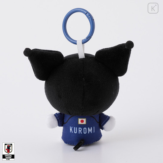 [Pre-order] Japan Sanrio Finger Mascot & Carabiner - Kuromi : Japan National Football Team Ver. 2026 - 2
