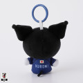 [Pre-order] Japan Sanrio Finger Mascot & Carabiner - Kuromi : Japan National Football Team Ver. 2026 - 2