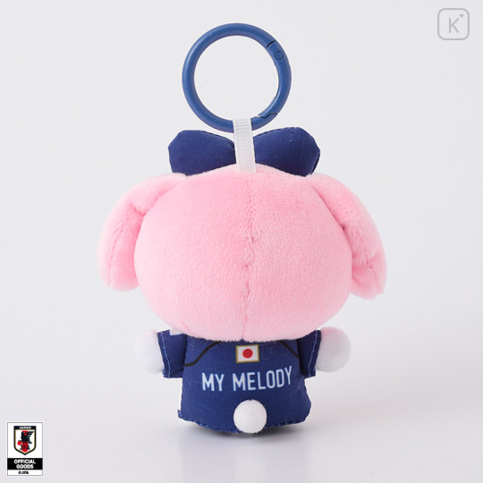 [Pre-order] Japan Sanrio Finger Mascot & Carabiner - My Melody : Japan National Football Team Ver. 2026 - 2