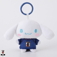 [Pre-order] Japan Sanrio Finger Mascot & Carabiner - Cinnamoroll : Japan National Football Team Ver. 2026