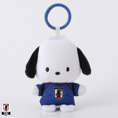 [Pre-order] Japan Sanrio Finger Mascot & Carabiner - Pochacco : Japan National Football Team Ver. 2026