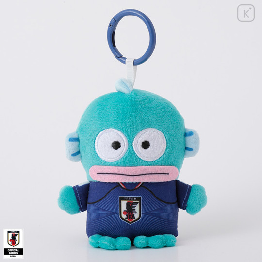 [Pre-order] Japan Sanrio Finger Mascot & Carabiner - Hangyodon : Japan National Football Team Ver. 2026 - 1