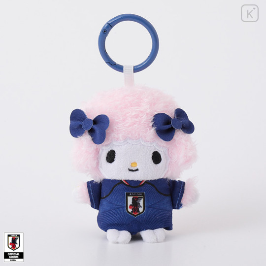 [Pre-order] Japan Sanrio Finger Mascot & Carabiner - My Sweet Piano : Japan National Football Team Ver. 2026 - 1