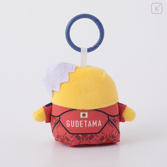 [Pre-order] Japan Sanrio Finger Mascot & Carabiner - Gudetama : Japan National Football Team Ver. 2026 - 2