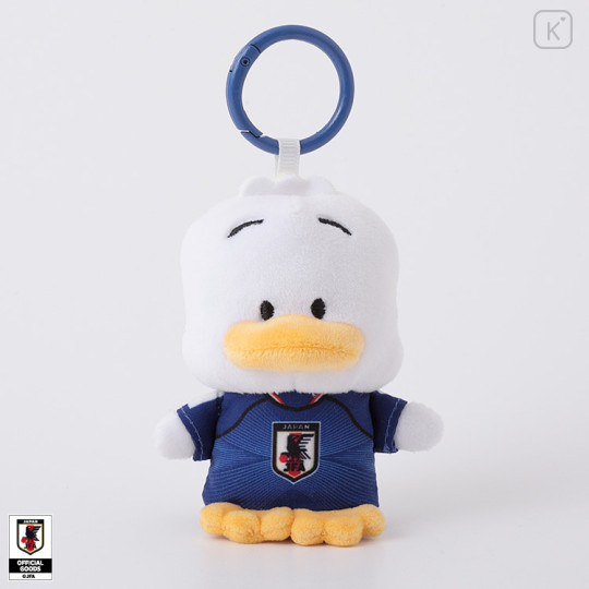 [Pre-order] Japan Sanrio Finger Mascot & Carabiner - Pekkle : Japan National Football Team Ver. 2026 - 1