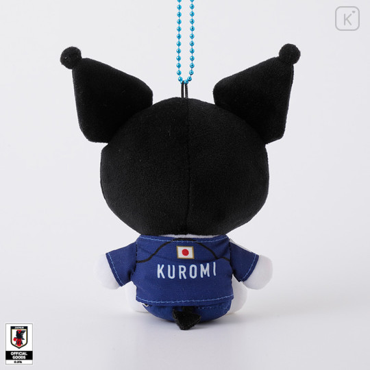 [Pre-order] Japan Sanrio Mascot Holder - Kuromi : Japan National Football Team Ver. 2026 - 2