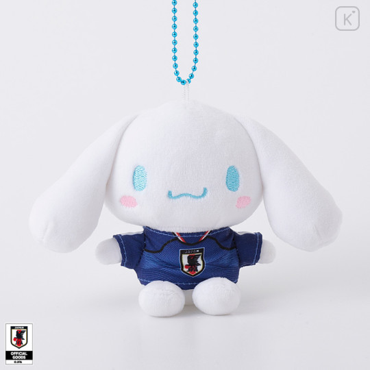 [Pre-order] Japan Sanrio Mascot Holder - Cinnamoroll : Japan National Football Team Ver. 2026 - 1
