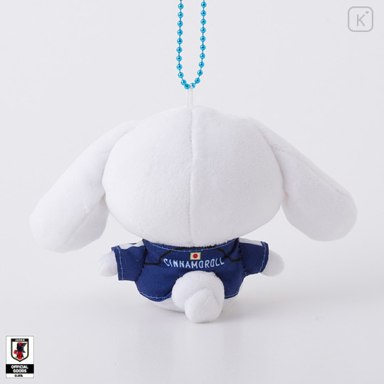 [Pre-order] Japan Sanrio Mascot Holder - Cinnamoroll : Japan National Football Team Ver. 2026 - 2