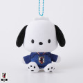 [Pre-order] Japan Sanrio Mascot Holder - Pochacco : Japan National Football Team Ver. 2026 - 1
