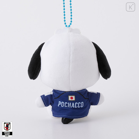 [Pre-order] Japan Sanrio Mascot Holder - Pochacco : Japan National Football Team Ver. 2026 - 2