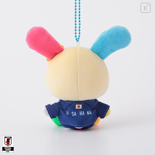 [Pre-order] Japan Sanrio Mascot Holder - Usahana : Japan National Football Team Ver. 2026 - 2
