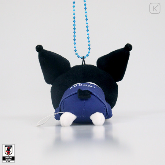 [Pre-order] Japan Sanrio Lying Down Mascot Plush - Kuromi : Japan National Football Team Ver. 2026 - 3