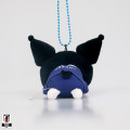 [Pre-order] Japan Sanrio Lying Down Mascot Plush - Kuromi : Japan National Football Team Ver. 2026 - 3