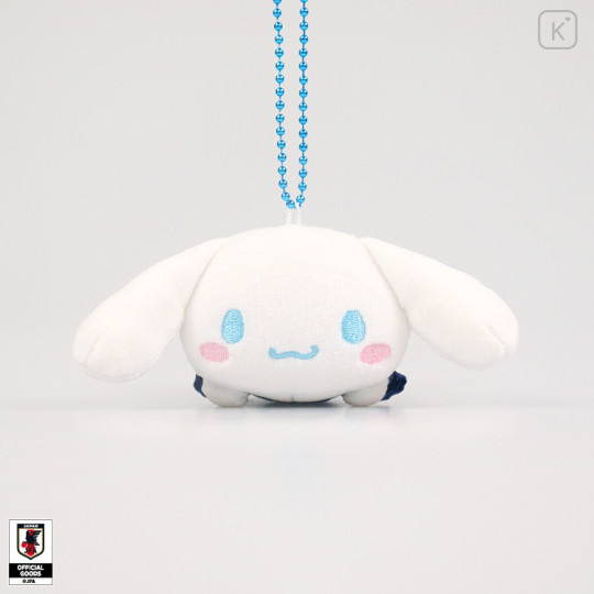[Pre-order] Japan Sanrio Lying Down Mascot Plush - Cinnamoroll : Japan National Football Team Ver. 2026 - 1
