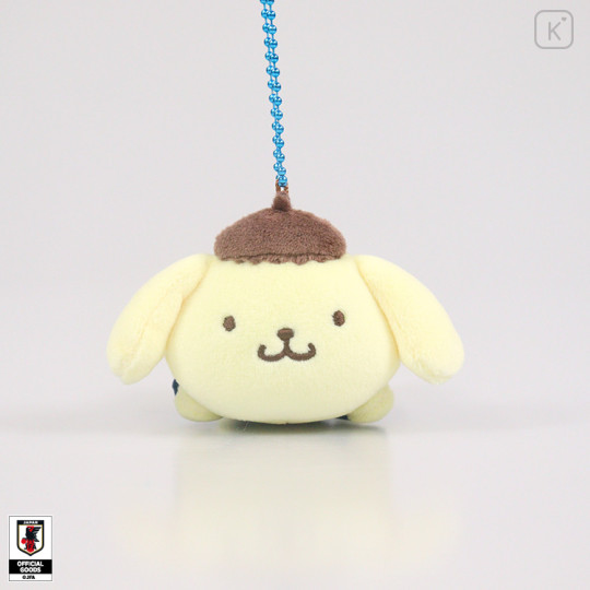[Pre-order] Japan Sanrio Lying Down Mascot Plush - Pompompurin : Japan National Football Team Ver. 2026 - 1