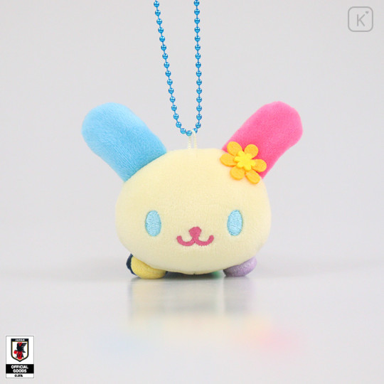 [Pre-order] Japan Sanrio Lying Down Mascot Plush - Usahana : Japan National Football Team Ver. 2026 - 1