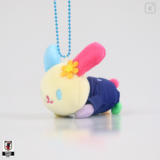 [Pre-order] Japan Sanrio Lying Down Mascot Plush - Usahana : Japan National Football Team Ver. 2026 - 2