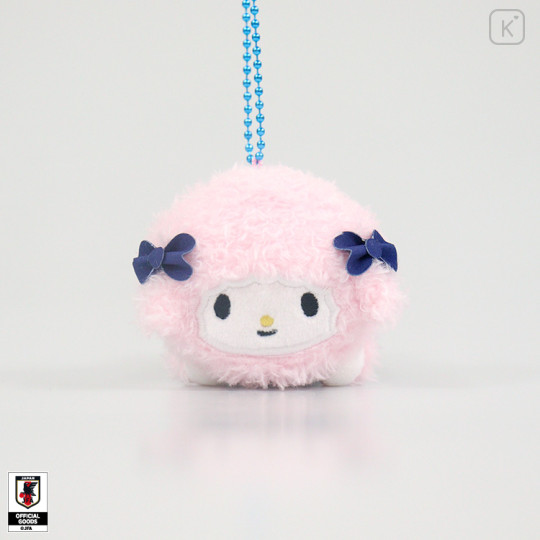 [Pre-order] Japan Sanrio Lying Down Mascot Plush - My Sweet Piano : Japan National Football Team Ver. 2026 - 1
