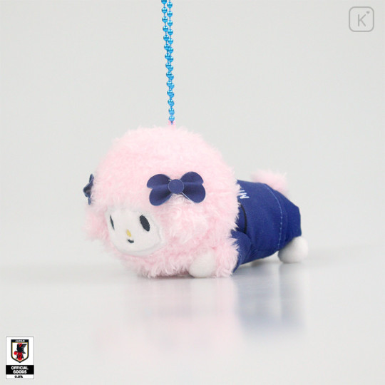 [Pre-order] Japan Sanrio Lying Down Mascot Plush - My Sweet Piano : Japan National Football Team Ver. 2026 - 2