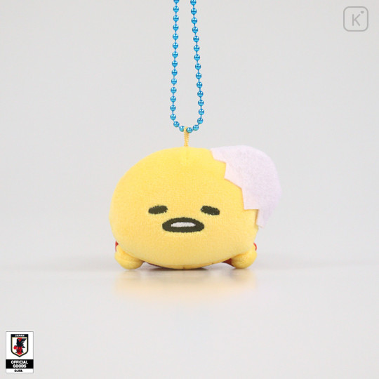 [Pre-order] Japan Sanrio Lying Down Mascot Plush - Gudetama : Japan National Football Team Ver. 2026 - 1