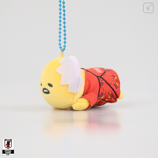 [Pre-order] Japan Sanrio Lying Down Mascot Plush - Gudetama : Japan National Football Team Ver. 2026 - 2