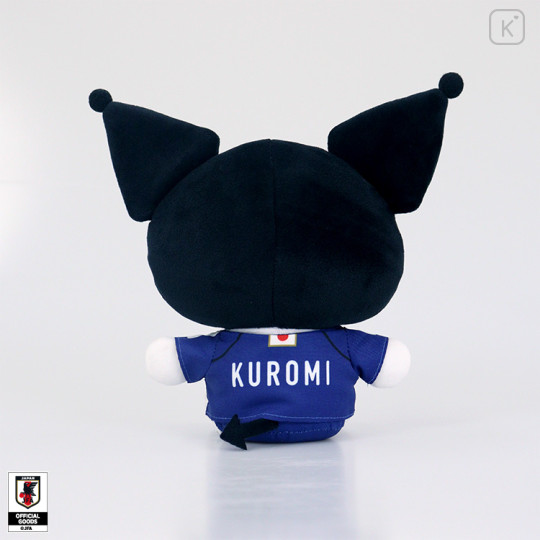 [Pre-order] Japan Sanrio Plush Toy (S) - Kuromi : Japan National Football Team Ver. 2026 - 3