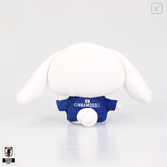 [Pre-order] Japan Sanrio Plush Toy (S) - Cinnamoroll : Japan National Football Team Ver. 2026 - 3