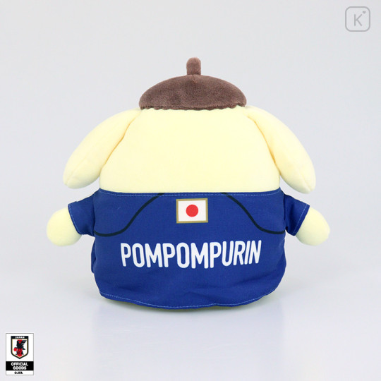 [Pre-order] Japan Sanrio Plush Toy (S) - Pompompurin : Japan National Football Team Ver. 2026 - 3