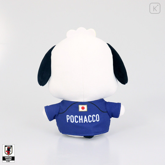[Pre-order] Japan Sanrio Plush Toy (S) - Pochacco : Japan National Football Team Ver. 2026 - 3