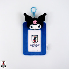 [Pre-order] Japan Sanrio Plush Photo Keychain - Kuromi : Japan National Football Team Ver. 2026