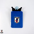 [Pre-order] Japan Sanrio Plush Photo Keychain - Kuromi : Japan National Football Team Ver. 2026 - 2