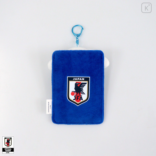 [Pre-order] Japan Sanrio Plush Photo Keychain - Cinnamoroll : Japan National Football Team Ver. 2026 - 2