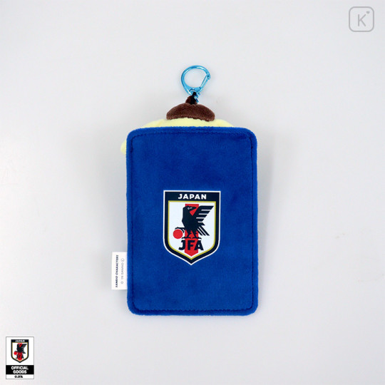 [Pre-order] Japan Sanrio Plush Photo Keychain - Pompompurin : Japan National Football Team Ver. 2026 - 2
