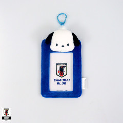 [Pre-order] Japan Sanrio Plush Photo Keychain - Pochacco : Japan National Football Team Ver. 2026