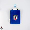[Pre-order] Japan Sanrio Plush Photo Keychain - Pochacco : Japan National Football Team Ver. 2026 - 2