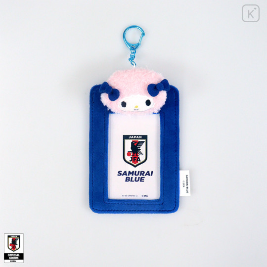 [Pre-order] Japan Sanrio Plush Photo Keychain - My Sweet Piano : Japan National Football Team Ver. 2026 - 1