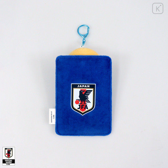 [Pre-order] Japan Sanrio Plush Photo Keychain - Gudetama : Japan National Football Team Ver. 2026 - 2