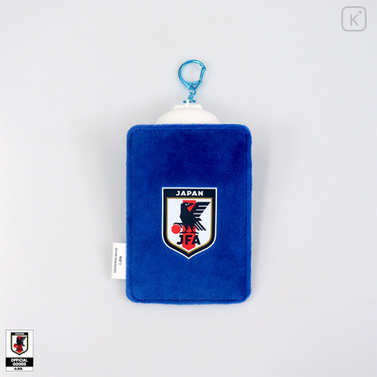 [Pre-order] Japan Sanrio Plush Photo Keychain - Pekkle : Japan National Football Team Ver. 2026 - 2