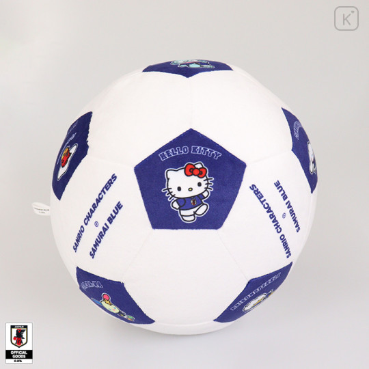 [Pre-order] Japan Sanrio Soccer Ball Cushion - Japan National Football Team Ver. 2026 - 1